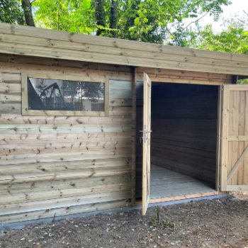 Abri de jardin en bois Toit Terrasse